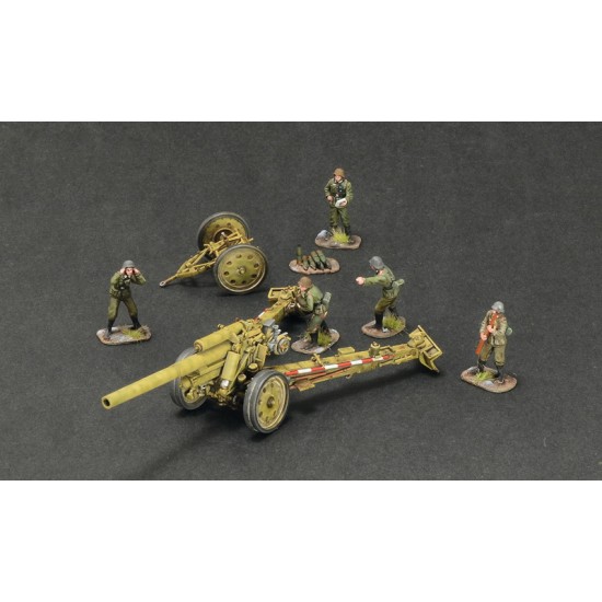 1/72 15cm Field Howitzer/10.5cm Field Gun (1 kit & 5 figures) 1/72 15cm Field Howitzer/10.5cm Field Gun (1 kit & 5 figures)