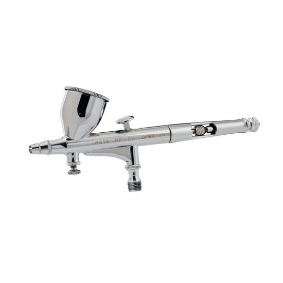 Dual-Action Gravity Feed Cup Airbrush w/Air Adjusting Valve (nozzle: 0.3mm) Dual-Action Gravity Feed Cup Airbrush w/Air Adjusting Valve (nozzle: 0.3mm)