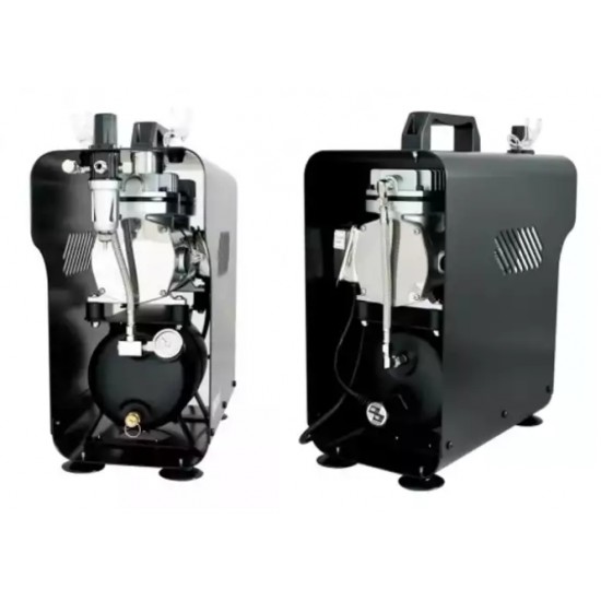 Twin Cylinder, Oil-less Piston Air Compressor Twin Cylinder, Oil-less Piston Air Compressor