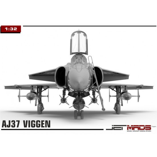 1/32 Saab AJ37 Viggen Multirole Combat Aircraft 1/32 Saab AJ37 Viggen Multirole Combat Aircraft