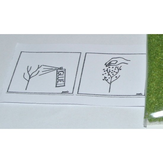 1/72, 1/48, 1/35 Fine Small Green Leaves 1/72, 1/48, 1/35 Fine Small Green Leaves
