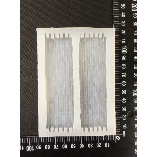 Silicone Mould for Making 1/35 Brick Wall Silicone Mould for Making 1/35 Brick Wall