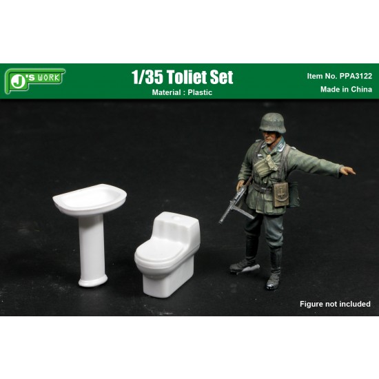 1/35 Toliet Set (Plastic) 1/35 Toliet Set (Plastic)
