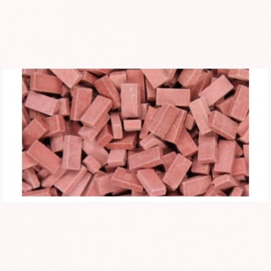 1/24 (G scale) Bricks (NF) Dark Brick-Red (200pcs)