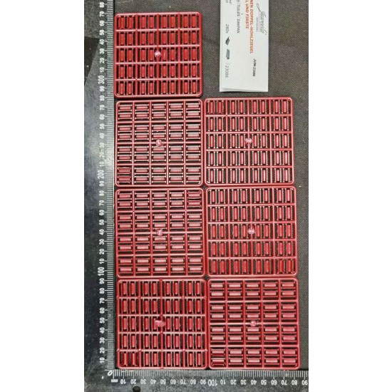 1/35, 1/32 Roof Tiles & Roof Ridges - Brick-Red (Plastic) 560pcs 1/35, 1/32 Roof Tiles & Roof Ridges - Brick-Red (Plastic) 560pcs