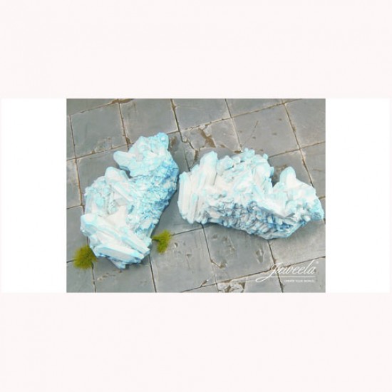 28mm Scale Crystal Ice Blue Large (2x) 28mm Scale Crystal Ice Blue Large (2x)