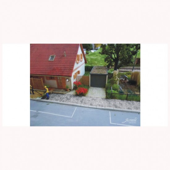 1/87 (HO scale) Street Pavers Grey Mix (2000pcs) 1/87 (HO scale) Street Pavers Grey Mix (2000pcs)