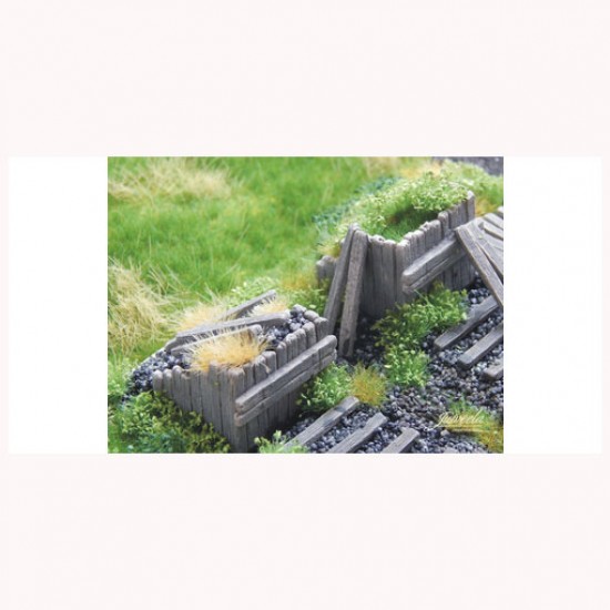 1/87 (HO scale) Buffer Wooden (Railway Thresholds, 2pcs) 1/87 (HO scale) Buffer Wooden (Railway Thresholds, 2pcs)