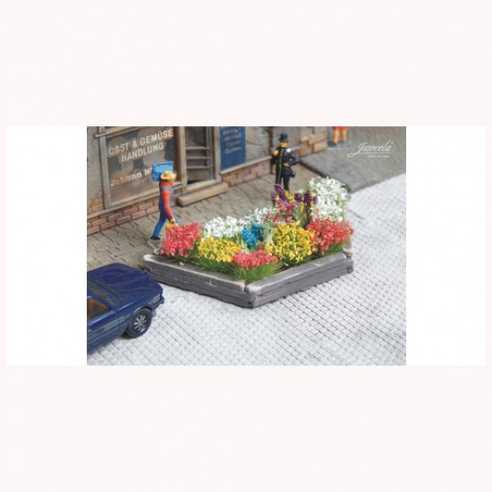 1/87 (HO scale) Road Plant Box Wood (Large, 5pcs) 1/87 (HO scale) Road Plant Box Wood (Large, 5pcs)