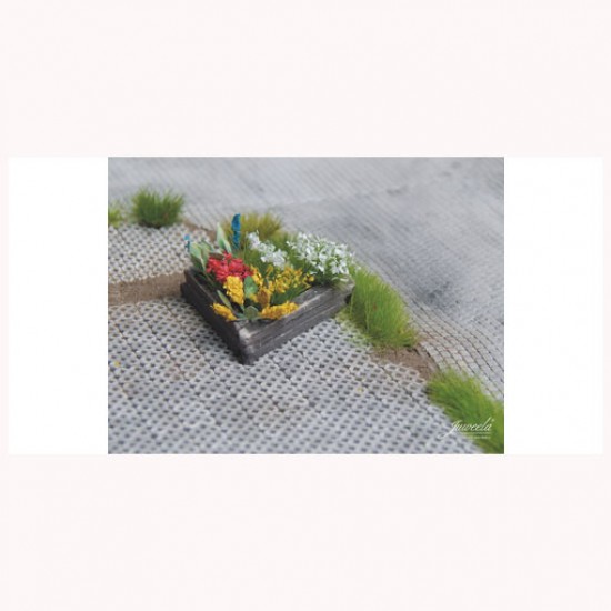 1/87 (HO scale) Road Plant Box Wood (Small, 10pcs) 1/87 (HO scale) Road Plant Box Wood (Small, 10pcs)
