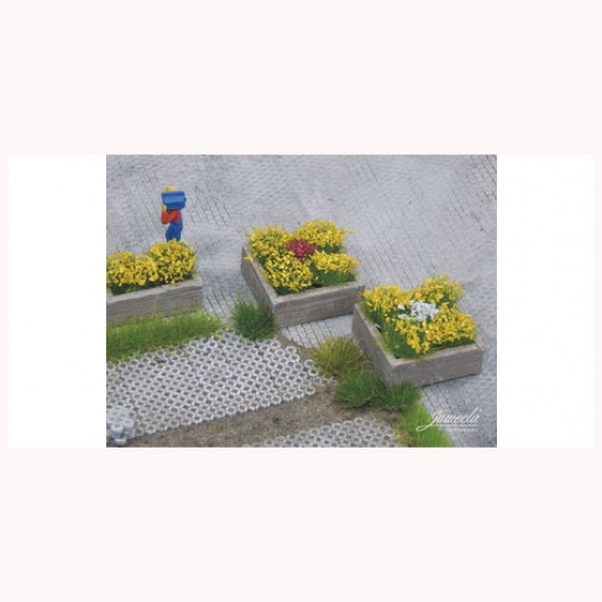 1/87 (HO scale) Plant Box Wood (Large, 5pcs) 1/87 (HO scale) Plant Box Wood (Large, 5pcs)