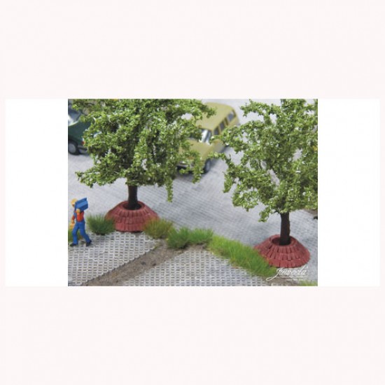 1/87 (HO scale) Tree Ring Bricks (Brick-Red, 10pcs) 1/87 (HO scale) Tree Ring Bricks (Brick-Red, 10pcs)
