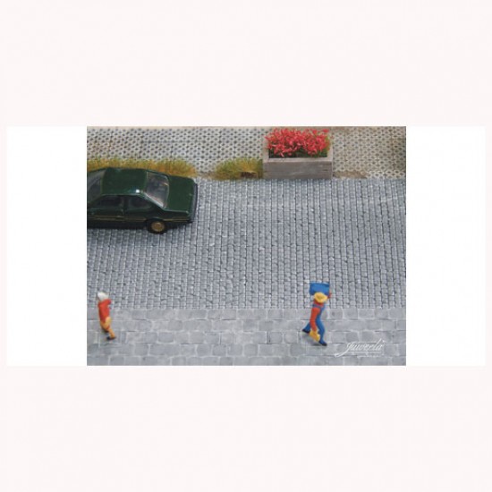 1/87 (HO scale) Walking Plates 40x40 (Dark Grey 2600x) 1/87 (HO scale) Walking Plates 40x40 (Dark Grey 2600x)