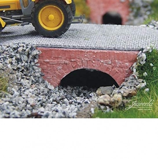 1/87 (HO scale) Water Passage Medium (Bricks Red 6x) 1/87 (HO scale) Water Passage Medium (Bricks Red 6x)