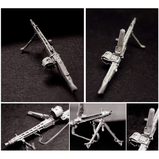 1/35 MG42 Detailed Machine Gun set (Resin + PE parts) 1/35 MG42 Detailed Machine Gun set (Resin + PE parts)
