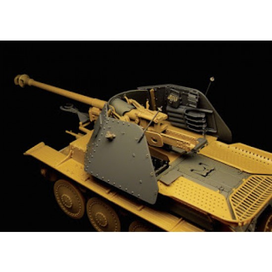 1/35 Marder 3 Ausf.H Upgrade Detail Set w/Rear Platform for Tristar 35030 kit 1/35 Marder 3 Ausf.H Upgrade Detail Set w/Rear Platform for Tristar 35030 kit