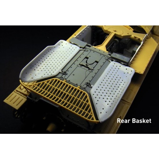 1/35 Marder 3 Ausf.H Upgrade Detail Set w/Rear Platform for Tristar 35030 kit 1/35 Marder 3 Ausf.H Upgrade Detail Set w/Rear Platform for Tristar 35030 kit