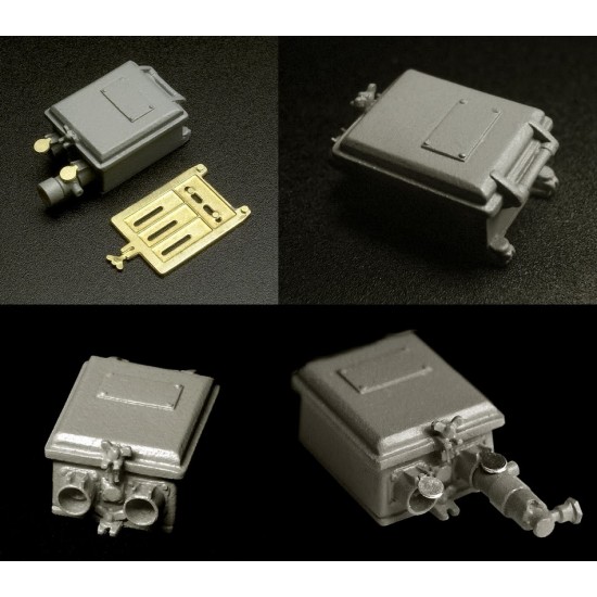 1/35 WWII German Radio FuSprech a/d/f 1/35 WWII German Radio FuSprech a/d/f