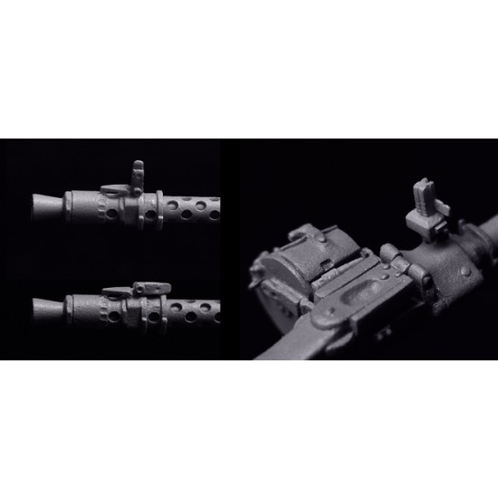1/35 MG-34 Machine Gun for #K59-Z-16 & Panzers (12 resin & 2 PE) 1/35 MG-34 Machine Gun for #K59-Z-16 & Panzers (12 resin & 2 PE)
