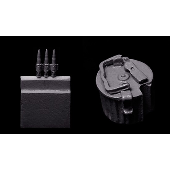 1/35 MG-34 Machine Gun for #K59-Z-16 & Panzers (12 resin & 2 PE) 1/35 MG-34 Machine Gun for #K59-Z-16 & Panzers (12 resin & 2 PE)
