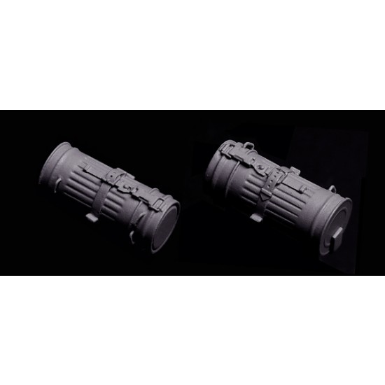 1/35 German Gas Mask Canister with Vehicle Mount 1/35 German Gas Mask Canister with Vehicle Mount