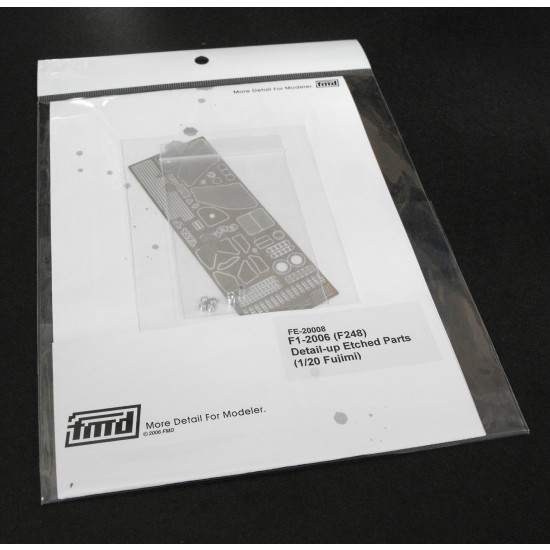 1/20 F1-2006 (F248) Detail-up Etched Parts for Fujimi kit 1/20 F1-2006 (F248) Detail-up Etched Parts for Fujimi kit