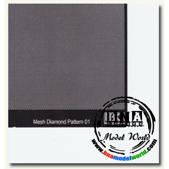 Diamond Pattern Mesh A 0.4mm x 0.7mm Diamond Pattern Mesh A 0.4mm x 0.7mm