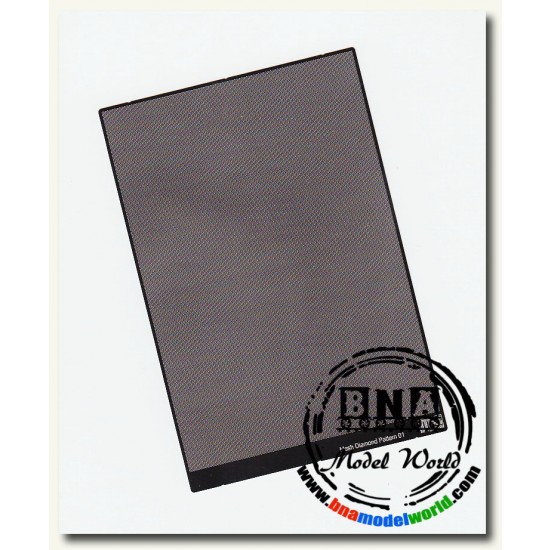 Diamond Pattern Mesh A 0.4mm x 0.7mm Diamond Pattern Mesh A 0.4mm x 0.7mm