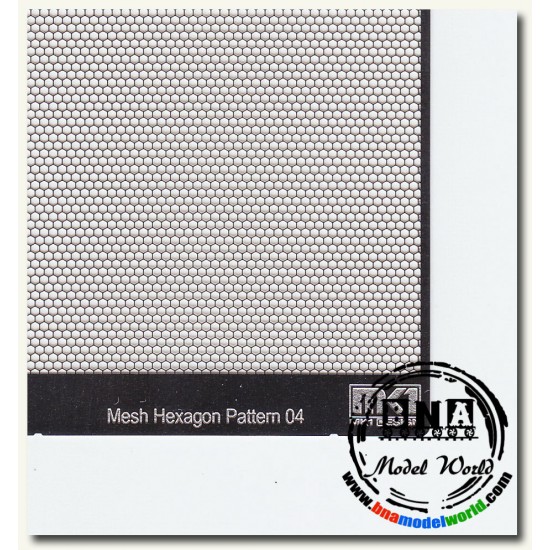 Hexagon Pattern Mesh D 1.1mm x 0.6mm Hexagon Pattern Mesh D 1.1mm x 0.6mm