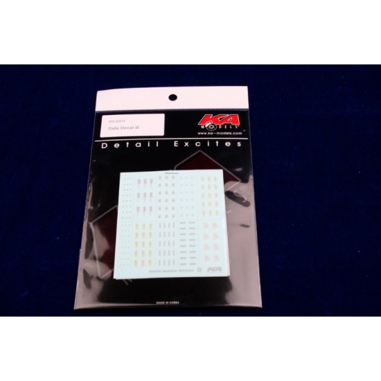 1/24 Data Decals Set B 1/24 Data Decals Set B