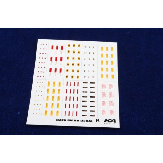 1/24 Data Decals Set B 1/24 Data Decals Set B