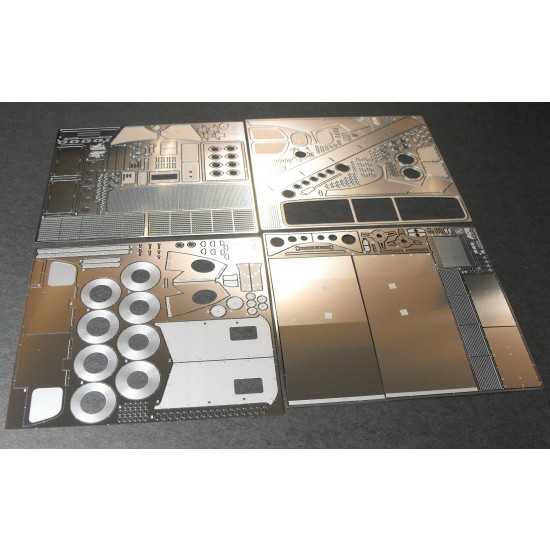Super Detail-up Set for 1/12 Ford GT40 Mk.II for Trumpeter #05403 Super Detail-up Set for 1/12 Ford GT40 Mk.II for Trumpeter #05403