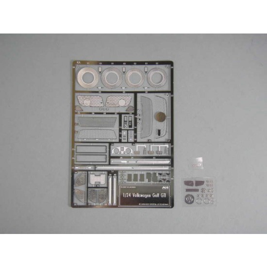 1/24 GOLF GTI Detail-up Etched Parts for Fujimi kit 1/24 GOLF GTI Detail-up Etched Parts for Fujimi kit
