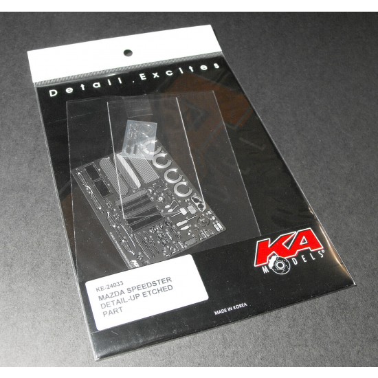 Photo-etched parts for 1/24 Mazda Roadster for Fujimi kit Photo-etched parts for 1/24 Mazda Roadster for Fujimi kit