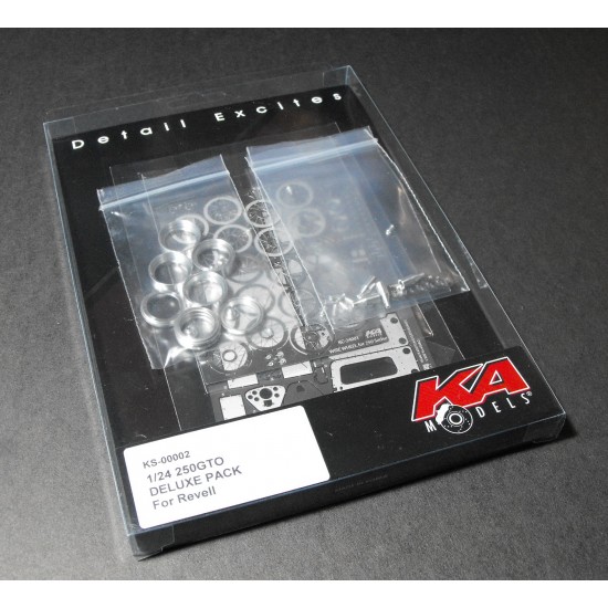 Deluxe Upgrade Pack for 1/24 Ferrari 250 GTO for Revell/Prota kit Deluxe Upgrade Pack for 1/24 Ferrari 250 GTO for Revell/Prota kit