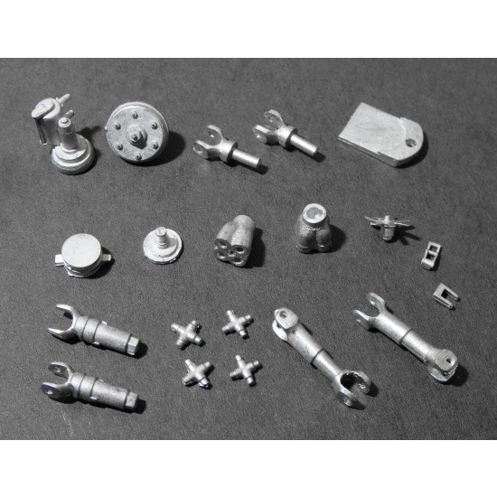 Super Upgrade set for 1/12 Ford GT40 Mk.II for Trumpeter #05403 Super Upgrade set for 1/12 Ford GT40 Mk.II for Trumpeter #05403