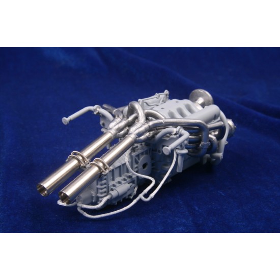 Super Upgrade set for 1/12 Ford GT40 Mk.II for Trumpeter #05403 Super Upgrade set for 1/12 Ford GT40 Mk.II for Trumpeter #05403
