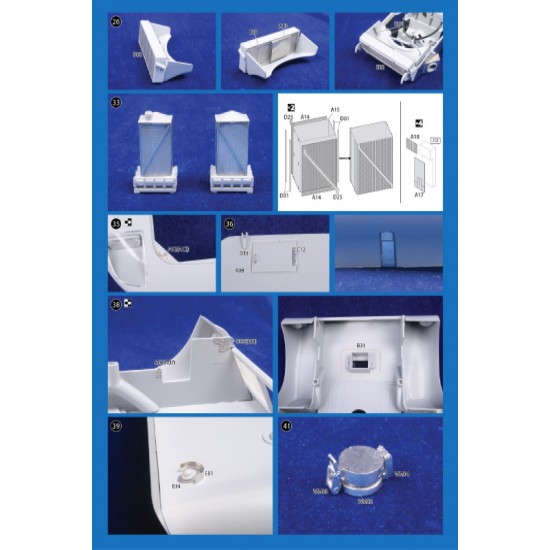 Super Upgrade set for 1/12 Ford GT40 Mk.II for Trumpeter #05403 Super Upgrade set for 1/12 Ford GT40 Mk.II for Trumpeter #05403
