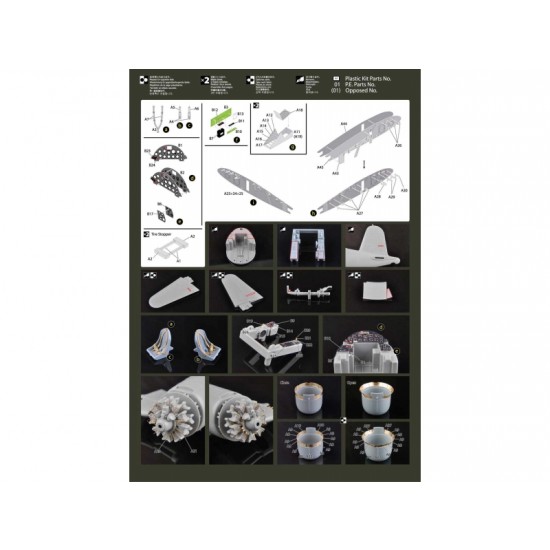 1/48 F4U-1D Corsair Detail-up Parts for Tamiya kit (Resin+PE+Metal parts + Decals) 1/48 F4U-1D Corsair Detail-up Parts for Tamiya kit (Resin+PE+Metal parts + Decals)