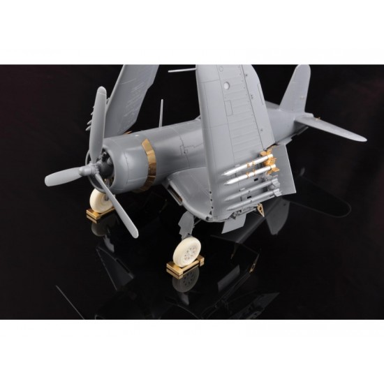 1/48 F4U-1D Corsair Detail-up Parts for Tamiya kit (Resin+PE+Metal parts + Decals) 1/48 F4U-1D Corsair Detail-up Parts for Tamiya kit (Resin+PE+Metal parts + Decals)