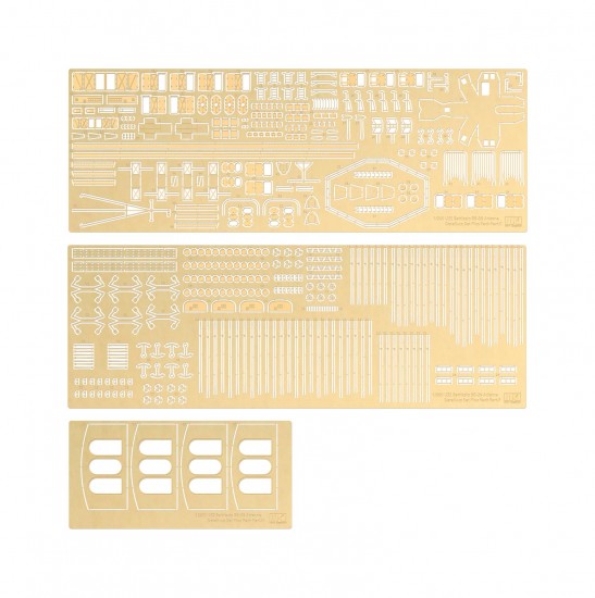 1/200 USS BB-39 Arizona Upgrade Pack for Trumpeter #03701 1/200 USS BB-39 Arizona Upgrade Pack for Trumpeter #03701