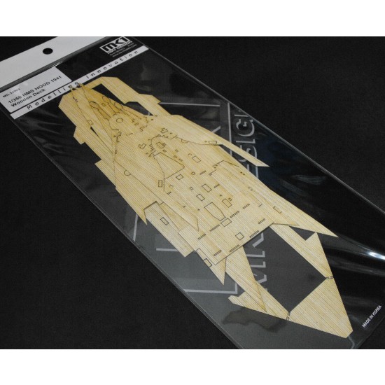1/350 HMS Hood Wooden Deck for Trumpeter kit 1/350 HMS Hood Wooden Deck for Trumpeter kit