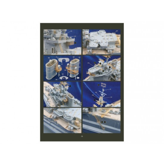 1/350 HMS Warspite Deluxe Upgrade Set (Wooden Deck+Photoetch+Barrels+Chain) for Academy kit #14105 1/350 HMS Warspite Deluxe Upgrade Set (Wooden Deck+Photoetch+Barrels+Chain) for Academy kit #14105