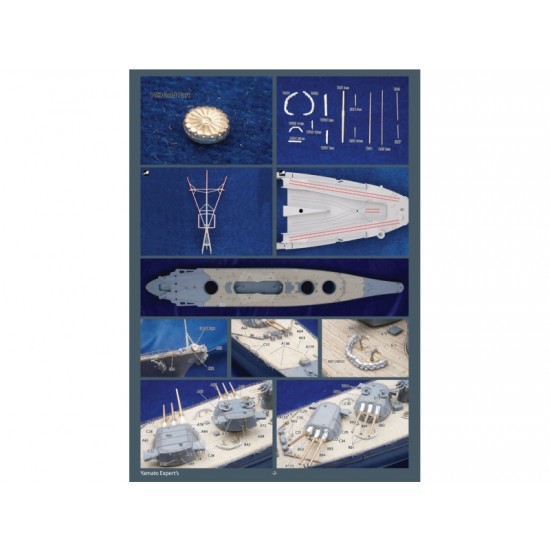1/350 New Yamato Super Detail-Up Set (Deluxe Pack) for Tamiya #78025 kit 1/350 New Yamato Super Detail-Up Set (Deluxe Pack) for Tamiya #78025 kit