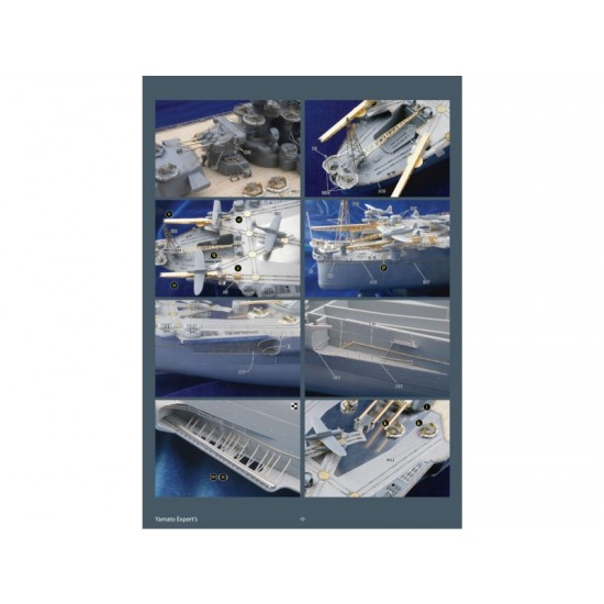 1/350 New Yamato Super Detail-Up Set (Deluxe Pack) for Tamiya #78025 kit 1/350 New Yamato Super Detail-Up Set (Deluxe Pack) for Tamiya #78025 kit