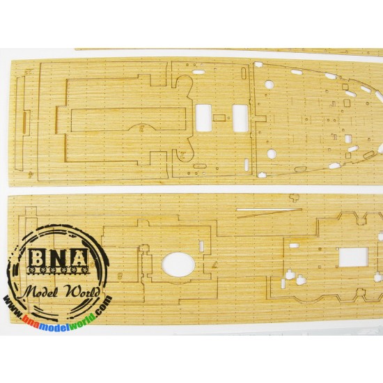 1/400 RMS Titanic Wooden Deck for Academy kit 1/400 RMS Titanic Wooden Deck for Academy kit