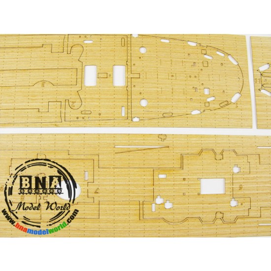 1/400 RMS Titanic Wooden Deck for Academy kit 1/400 RMS Titanic Wooden Deck for Academy kit