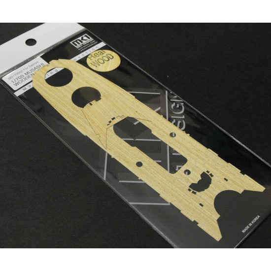 1/700 Musashi Wooden Deck for Tamiya kit 1/700 Musashi Wooden Deck for Tamiya kit