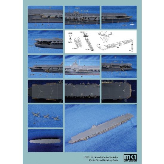 1/700 IJN Aircraft Carrier SHOKAKU Wooden Deck for Tamiya kit 1/700 IJN Aircraft Carrier SHOKAKU Wooden Deck for Tamiya kit
