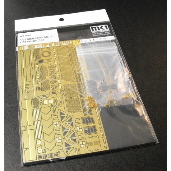 Detail-up parts for 1/35 Merkava Mk.IV for Academy kit Detail-up parts for 1/35 Merkava Mk.IV for Academy kit